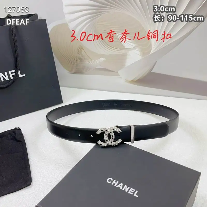 Chanel belt 30mmX90-115cm 8L32